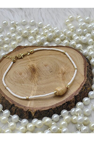 HAPPY HANDMADE 21+5 cm Sea Shell Anklet Sea Shell Dorycal Foot Accessory Summ...