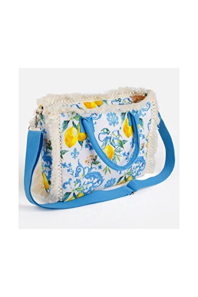 OEM White Bag with Patterned for Women, Fresh Summer Design, Practical and El...