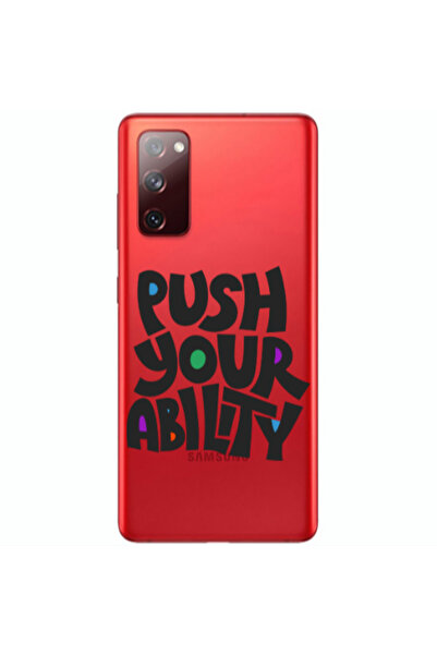 Other Samsung S20 FE Push Your Ability Transparent Silicone TPU Θήκη