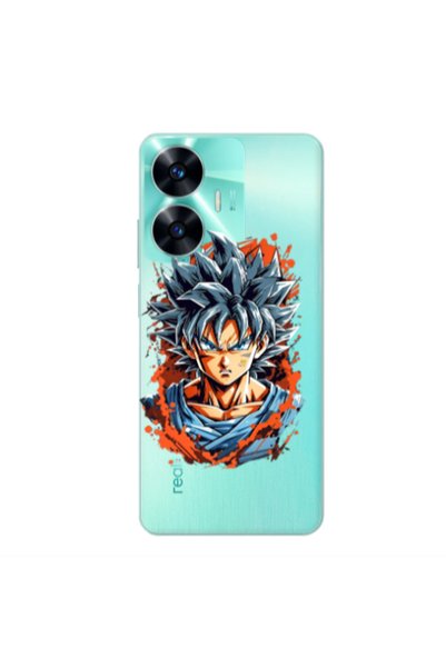 Other Realme C55 Anime Goku Transparent Silicone TPU Θήκη