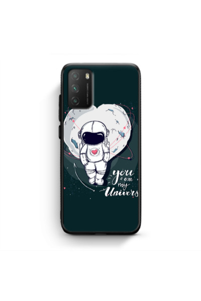 Other Xiaomi Poco M3 You are my universe Black Glossy Θήκη