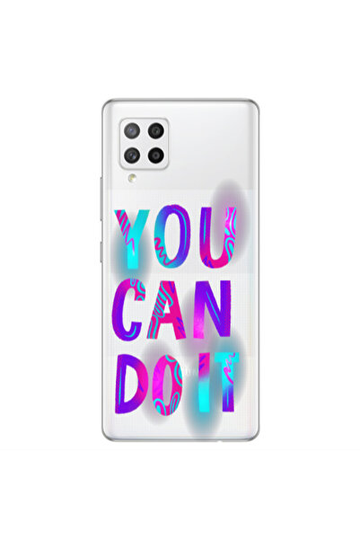 Other Samsung A42 5G You Can Doit Transparent Silicone TPU Θήκη