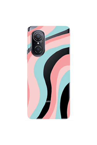 Other Huawei Nova 9 SE Colored lines Transparent Silicone TPU Θήκη