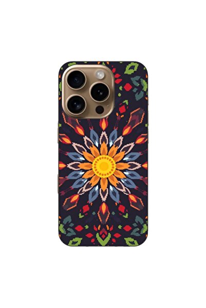 OEM Husa compatibila cu Apple iPhone 16 Pro Silicon Gel Tpu Model Pixel Art S...