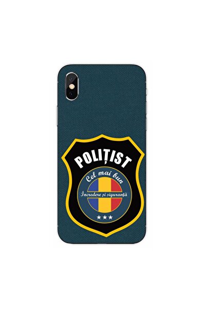 OEM Θήκη συμβατή με Apple iPhone XS Max από σιλικόνη gel TPU, μοντέλο Αστυνομ...