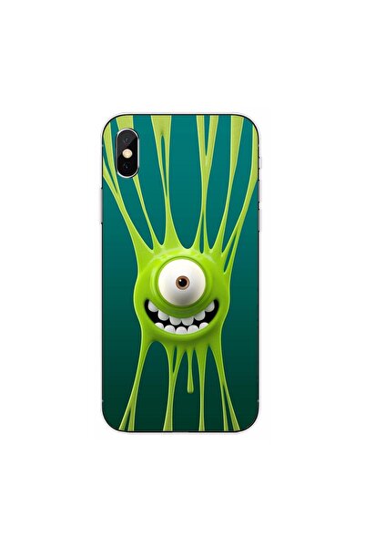 OEM Husa compatibila cu Apple iPhone XS Silicon Gel Tpu Model Monster Inc