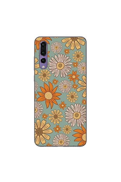 OEM Husa compatibila cu Huawei P20 Pro Silicon Gel Tpu Model Vintage Meadow