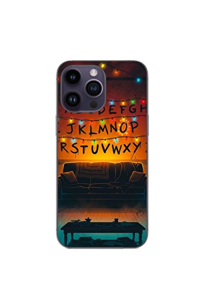 OEM Θήκη συμβατή με Apple iPhone 15 Pro Max, Σιλικόνης TPU, Σχέδιο Stranger T...