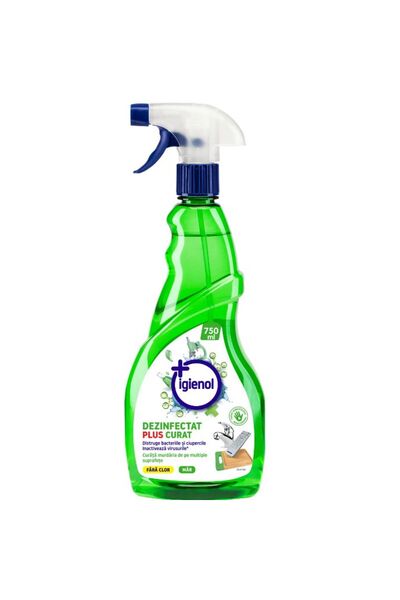 Igienol Pachet 2 bucăți Dezinfectant Universal Fără Clor 750ml Cu Pulverizato...