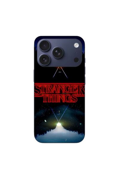 OEM Husa compatibila cu Apple iPhone 17 Pro Silicon Gel Tpu Model Stranger Th...