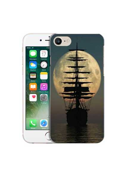 OEM Husa compatibila cu Apple iPhone 7 Silicon Gel Tpu Model Moon Ship