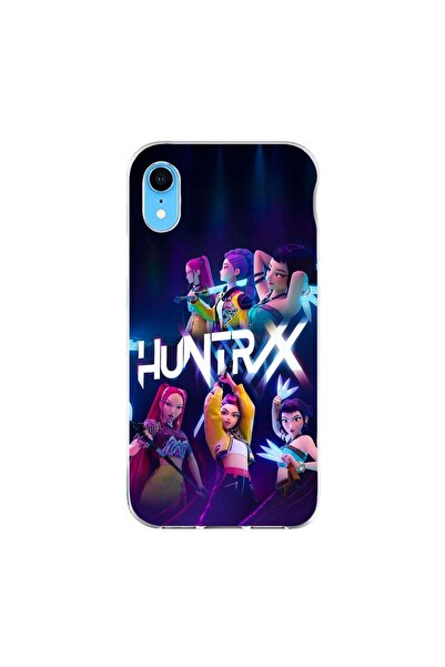 OEM Husa compatibila cu Apple iPhone XR Silicon Gel Tpu Model KPop Demon Hunt...