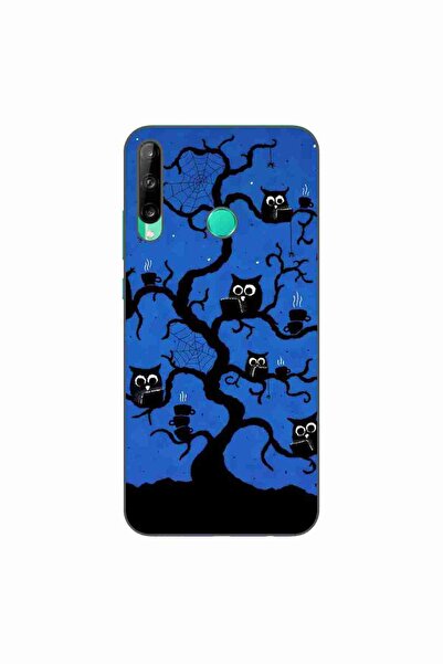 OEM Husa compatibila cu Huawei P40 Lite E Silicon Gel Tpu Model Halloween Tre...