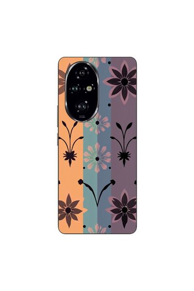 OEM Husa compatibila cu Honor 200 Pro Silicon Gel Tpu Model Vintage Decal Flower