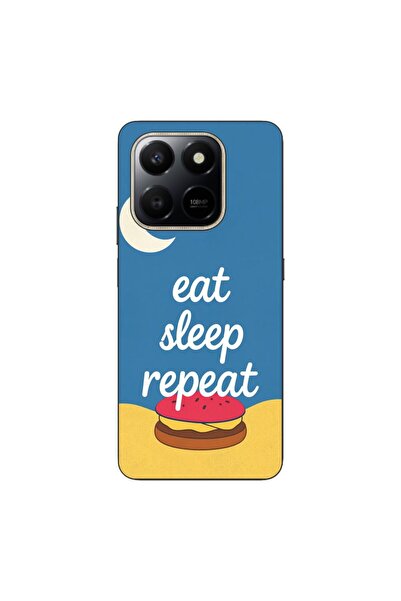 OEM Husa compatibila cu Honor 400 Smart Silicon Gel Tpu Model Eat Sleep Repeat