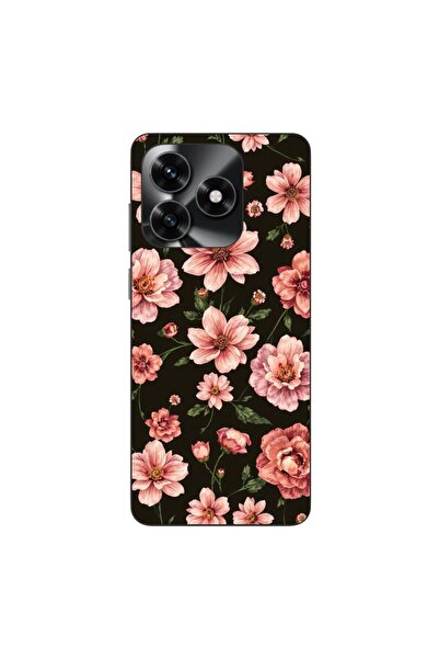 OEM Husa compatibila cu Honor X5c Plus Silicon Gel Tpu Model Pink Spring Flowers