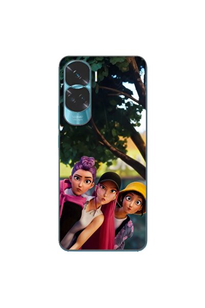 OEM Θήκη συμβατή με Honor 90 Lite 5G Σιλικόνης Gel TPU Σχέδιο KPop Demon Hunt...