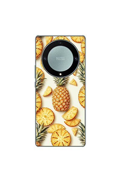 OEM Husa compatibila cu Honor Magic 5 Lite Silicon Gel Tpu Model Juicy Pineapple
