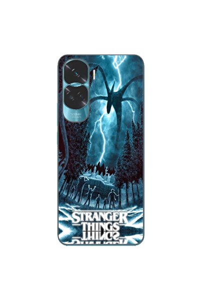 OEM Husa compatibila cu Honor 90 Lite 5G Silicon Gel Tpu Model Stranger Thing...