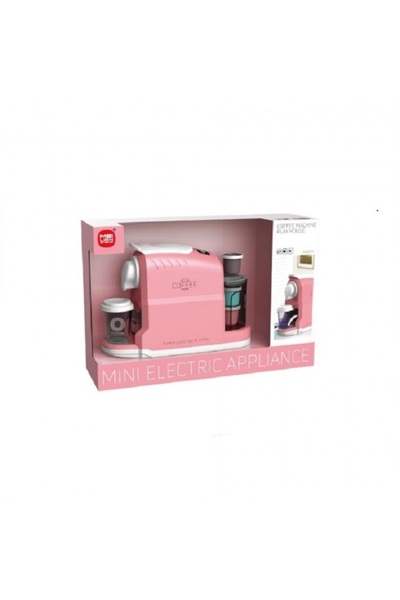 Noname Pink coffee maker toy with sounds, lights and accessories