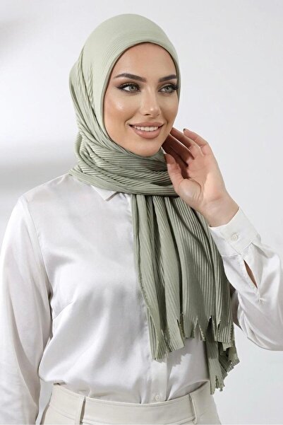İSTDONATELLA Ready-Made Practical Terry Cotton Shawl