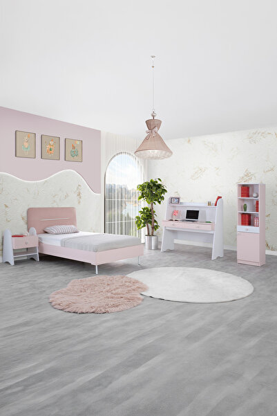 İYENA HOME LİVİNG Flam Genç Odası Takımı ( Karyola + Komodin + Çalışma Masası...