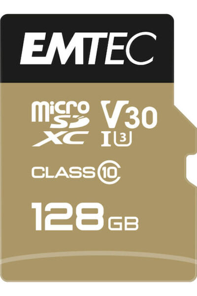 Emtec 128GB Κατηγορία 10 V30 A2