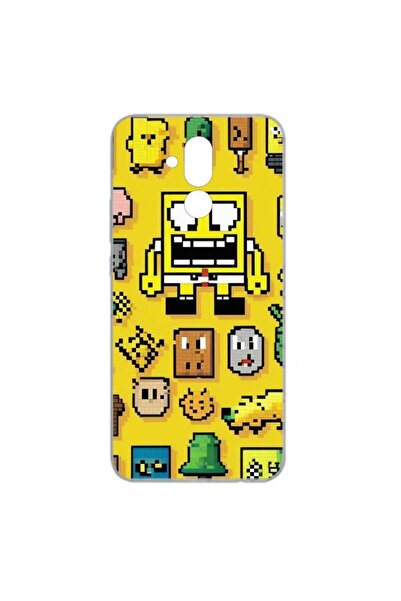 OEM Husa compatibila cu Huawei Mate 20 Lite Silicon Gel Tpu Model Pixel Art S...
