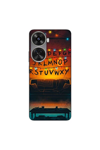 OEM Θήκη συμβατή με Huawei Nova 12 SE Σιλικόνης TPU Stranger Things Αλφάβητο ...