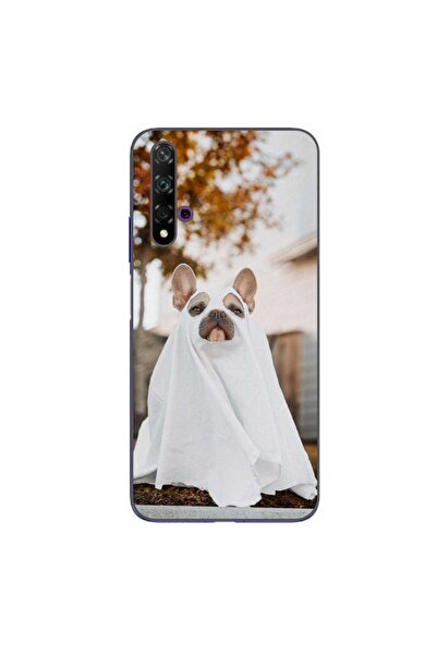 OEM Husa compatibila cu Huawei Nova 5T Silicon Gel Tpu Model Halloween Ghost Dog