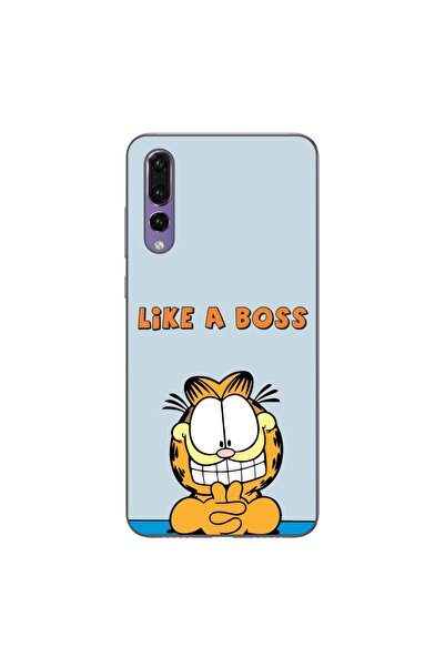 OEM Husa compatibila cu Huawei P20 Pro Silicon Gel Tpu Model Garfield Like A ...