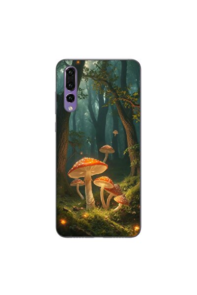 OEM Θήκη συμβατή με Huawei P20 Pro από σιλικόνη gel TPU με σχέδιο Φωσφορίζοντ...