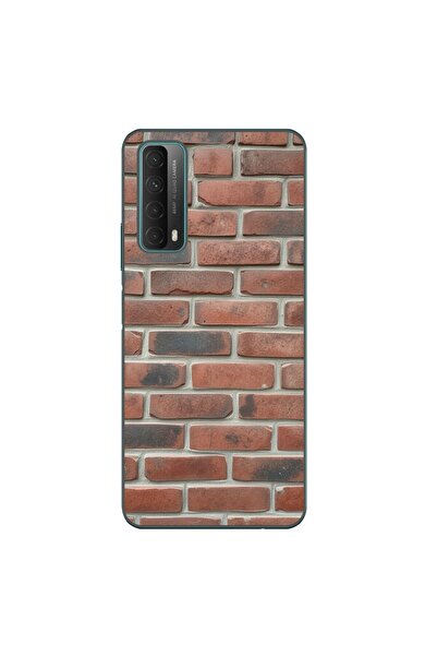 OEM Husa compatibila cu Huawei P Smart 2021 Silicon Gel Tpu Model Brick Wall