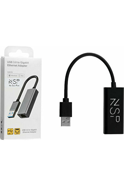 NSP N07 Προσαρμογέας Δικτύου USB με Ενσύρματη Σύνδεση Gigabit Ethernet
