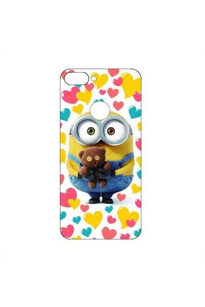 OEM Husa compatibila cu Huawei P Smart Silicon Gel Tpu Model Loveee Minion Lo...