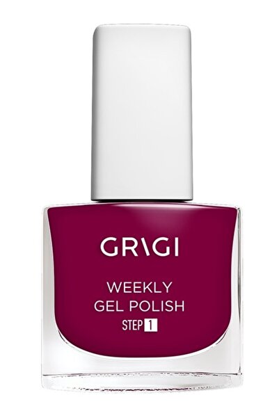 Grigi WEEKLY GEL NAIL POLISH NEW FORMULA EXTRA STRONG 517 DARK Pink BURGUNDY ...