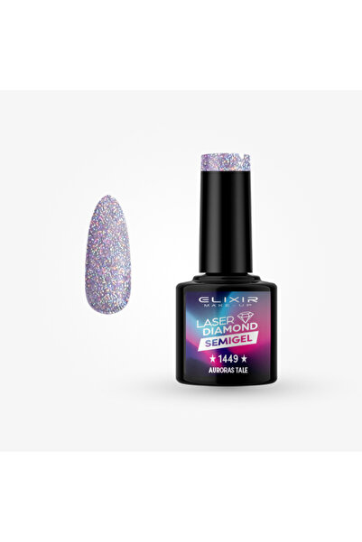 Elixir LASER DIAMOND SEMIGEL ΗΜΙΜΟΝΙΜΟ ΒΕΡΝΙΚΙ 1449 AURORAS TALE 8ML