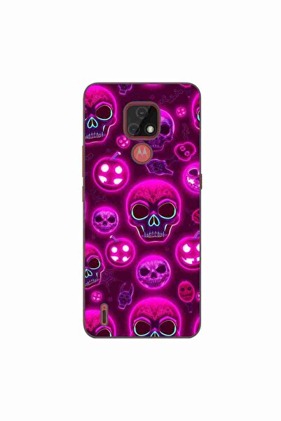OEM Husa compatibila cu Motorola Moto E7 Silicon Gel Tpu Model Cyberpunk Hall...