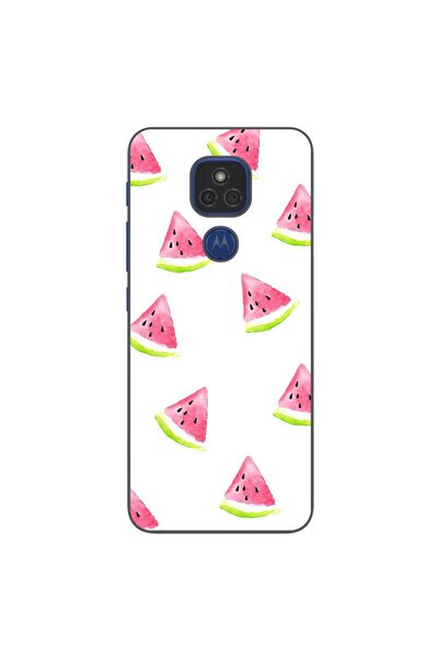 OEM Husa compatibila cu Motorola Moto E7 Plus Silicon Gel Tpu Model Summer Sl...