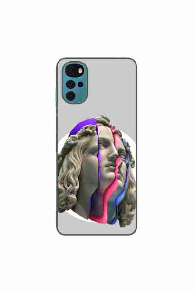 OEM Θήκη συμβατή με Motorola Moto G22 Σιλικόνης Gel TPU Μοντέλο Neon Ruins