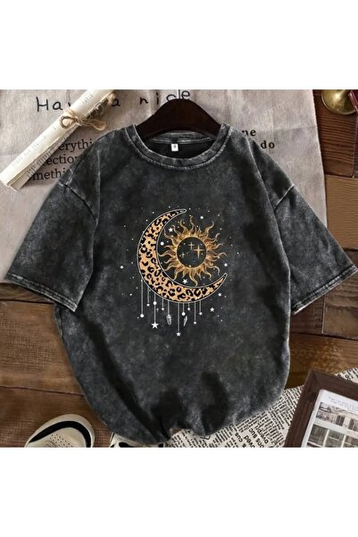bellanova Unisex Oversize T-shirt με στάμπα Streetwear Άνετη εφαρμογή Daily P...