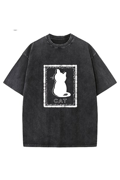bellanova Unisex Oversize Printed T-Shirt Streetwear Comfortable Fit Daily Pr...