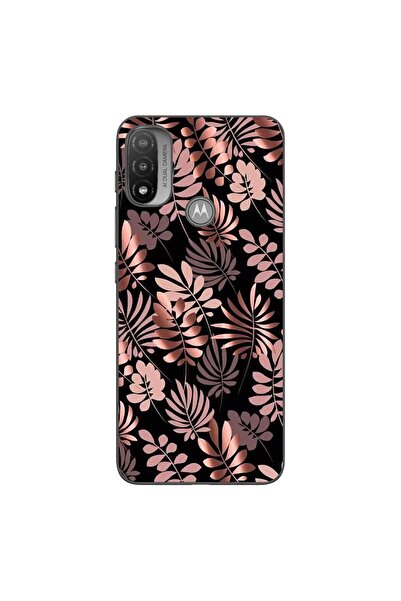 OEM Husa compatibila cu Motorola Moto E20 Silicon Gel Tpu Model Bronze Paradise