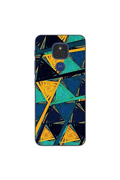 OEM Husa compatibila cu Motorola Moto E7 Plus Silicon Gel Tpu Model Abstract ...