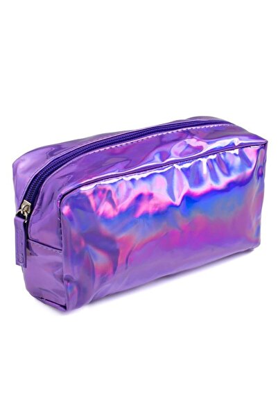 OEM Portfard de Vară Lila, mov, holografic, PVC transparent, Cu Fermoar, Orga...