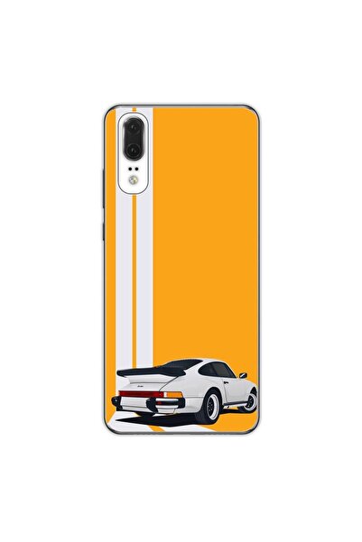 OEM Калъф, съвместим с Huawei P20, силиконов гел TPU модел Porsche 911 Turbo