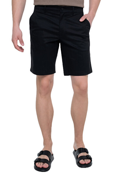 Calvin Klein Ανδρική Βερμούδα Μαύρη LV040QM613-UB1