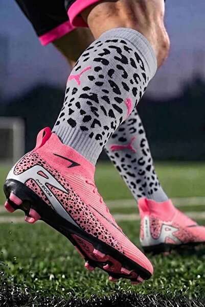 rekorsport Laliga Air Unisex Astroturf and Turf Football Shoes with Socks Col...