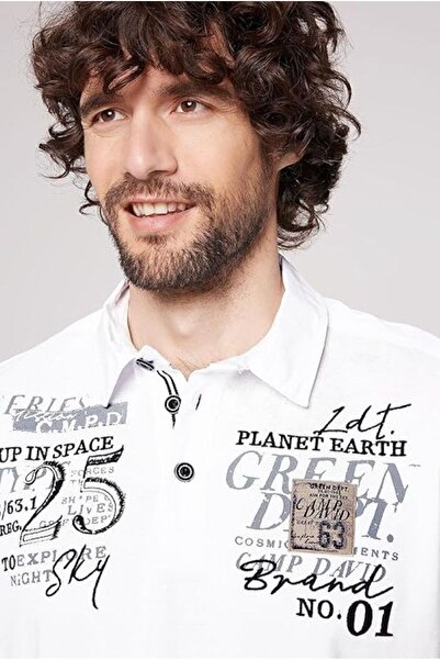 Camp David POLO YAKA T-SHİRT
