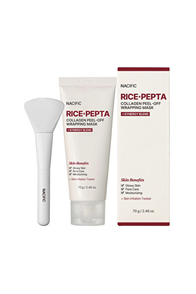 Nacific Masca peel-off cu extract de Orez si Colagen pentru fermitate, Rice+P...